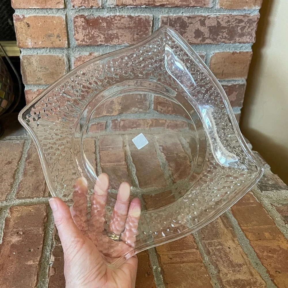 PartyLite Clarity 3 Wick Tray with Box